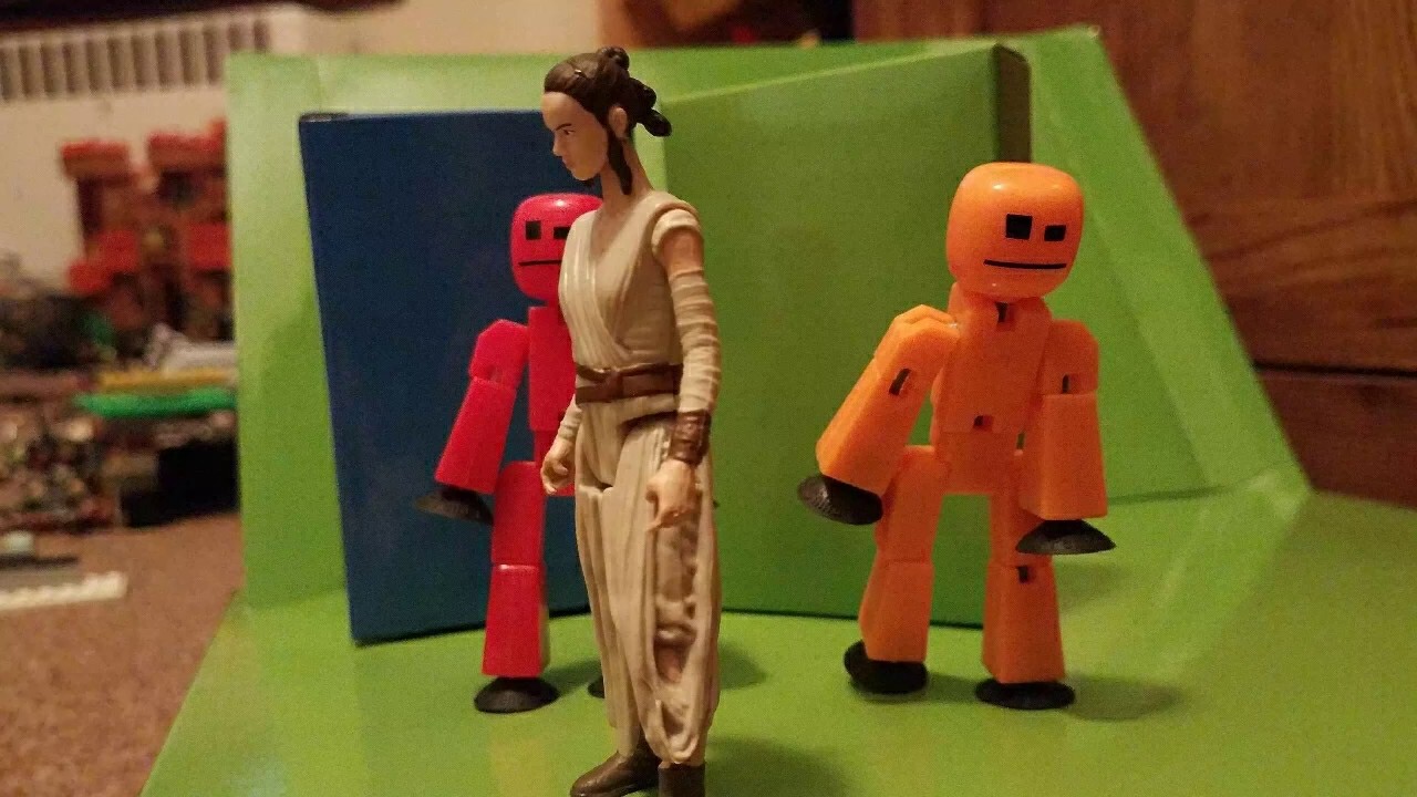 Two stikbots,One rey(Rated F for funny)