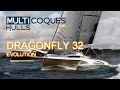 DRAGONFLY 32 EVOLUTION Trimaran - Boat Review Teaser - Multihulls World - Multicoques Mag