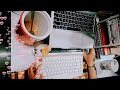 🐳 STUDY  WORK WITH ME 🐳   chill piano sound, keyboard sound 🎶