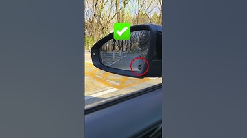 The correct way to adjust the car