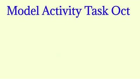 model activity task class 6 english part 7 | Model activity task class 6 English part 7 answer