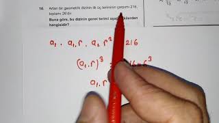 Açı Yayınları Geometrik Diziler Test 54, Diziler 5 Çözümleri