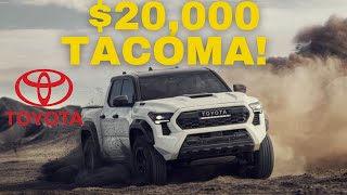 Toyota's Is Making A New $20,000 Tacoma