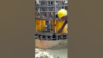 Bi-directional test pile cage lowering !! #viral#vedio#bridge#civil#work#civillover