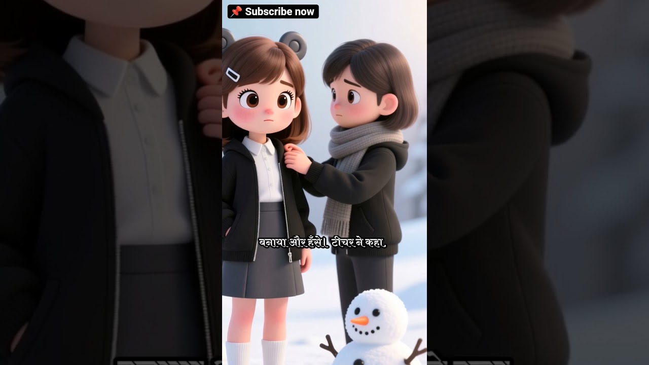 Snowfall Ki Masti | Bacchon Ki Funny Moral Kahani 