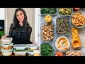 VEGAN MEAL PREP FOR WINTER | 8 ingredients for healthy meals (+ PDF guide)