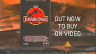 Jurassic Park (1993) VHS Commercial