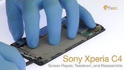 Sony Xperia C4 Screen Repair, Teardown and Reassemble - Fixez.com - Durasi: 11.54. 