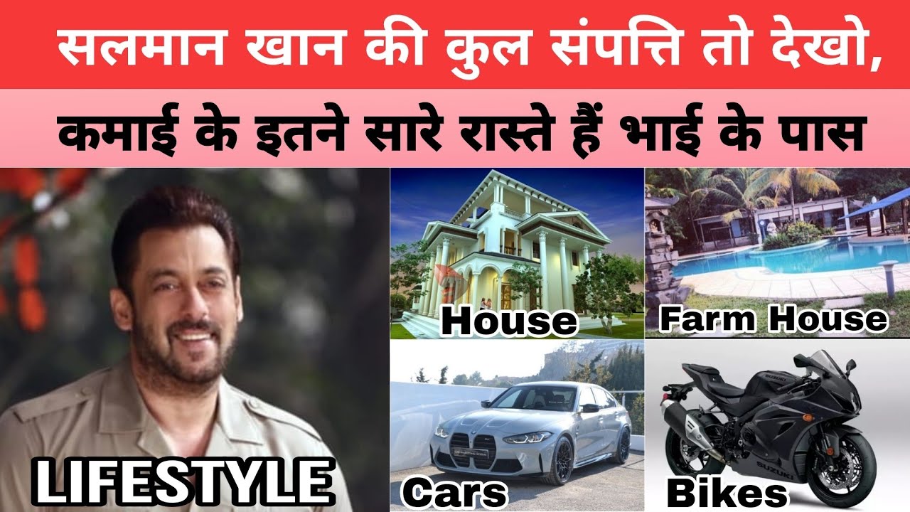 Salman Khan Net Worth, Earning, Family, Car Collection and Complete LIFESTYLE