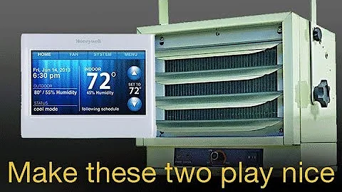 How to: run your electric garage heater on a wifi thermostat!