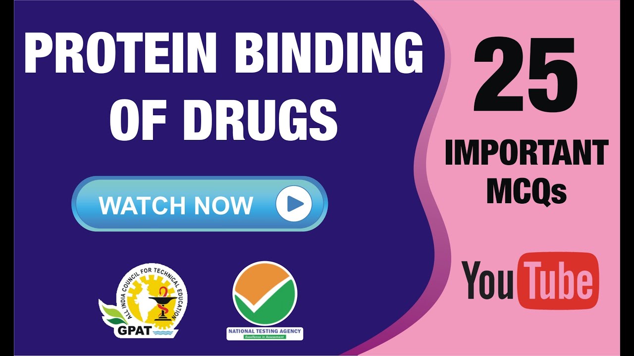 PROTEIN BINDING OF DRUGS MCQs