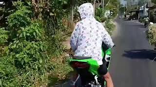 Ninja New 250cc, jari jari BAN Kecil,Test Drag