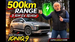Hyundai Ioniq 9 Review: 500km Range, 3 Rows, and Shockingly Good Value