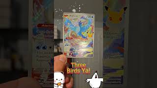The Three Legendary Pokémon Birds Together Again! #pokemoncards #pokemontcg