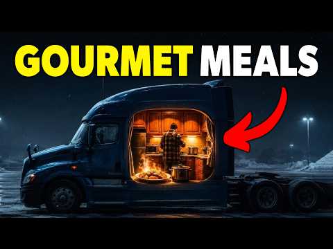 How Truckers Cook Delicious Meals In A Sleeper Cab