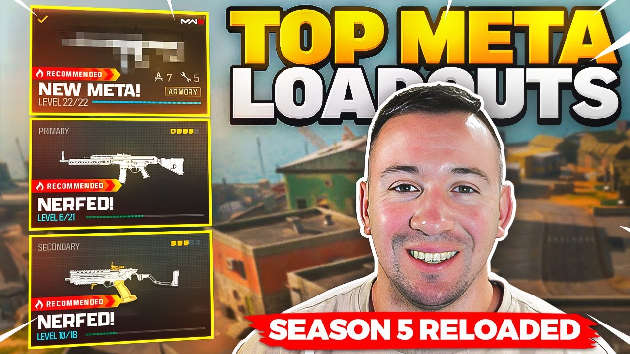 Best META Loadouts after Season 5 Reloaded Update in Warzone 3 - YouTube