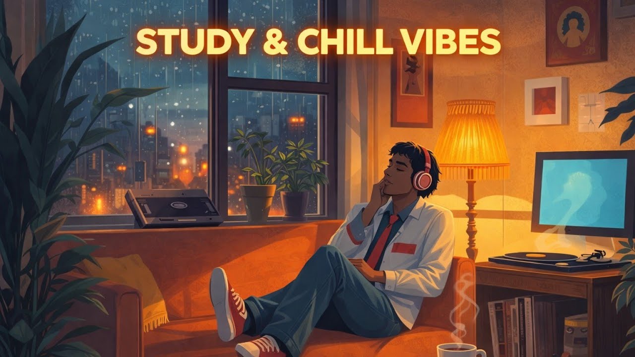 Study Chill Vibes Lofi 📖 | Relaxing Beats for Focus & Calm