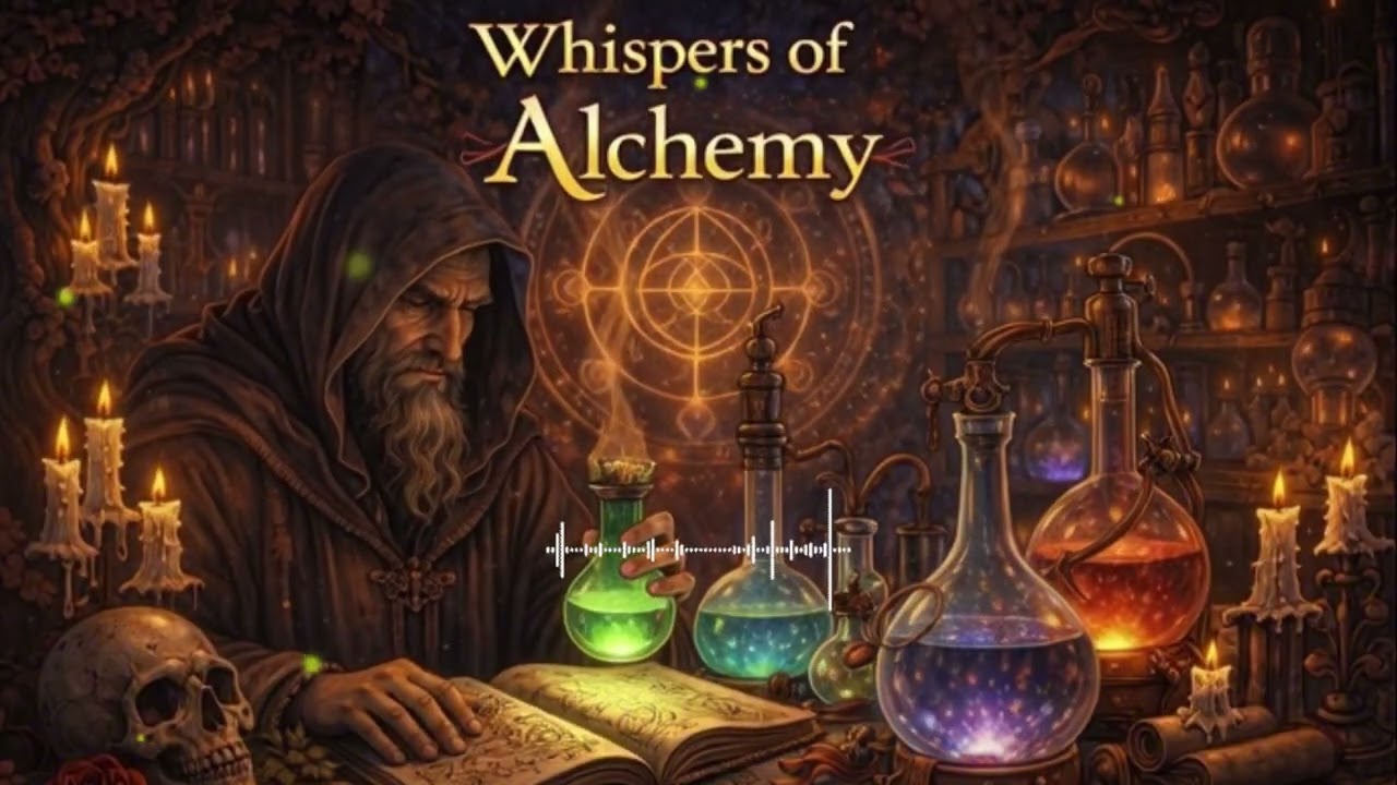 Magical Alchemy Ambient Music for Focus & Inner Peace 🧪 Mystical Fantasy Instrumentals (1H 26MIN)