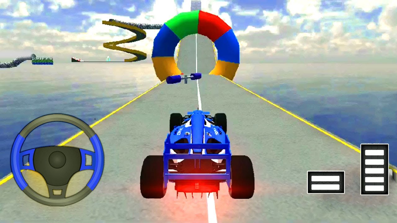 Impossible Formula Car Stunt Racing Tracks Level #21 | Impossible Car Stunts