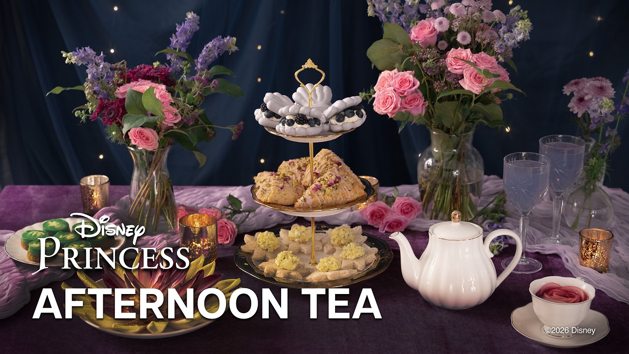 Disney Princess Afternoon Tea | Food of Fantasy thumbnail