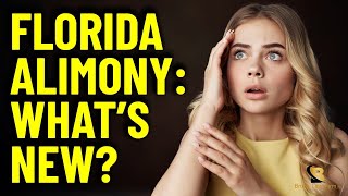 How the New Alimony Laws Work in Florida
