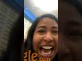 Ela viu um vulto! kkkk E que susto no final!