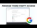 How to Check Which Sites Have Access to Your Google Account | Google Privacy Check