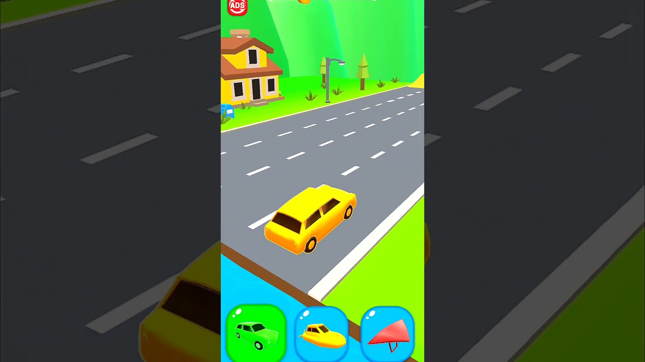 Бег с изменением формы 3D ASMR 79 