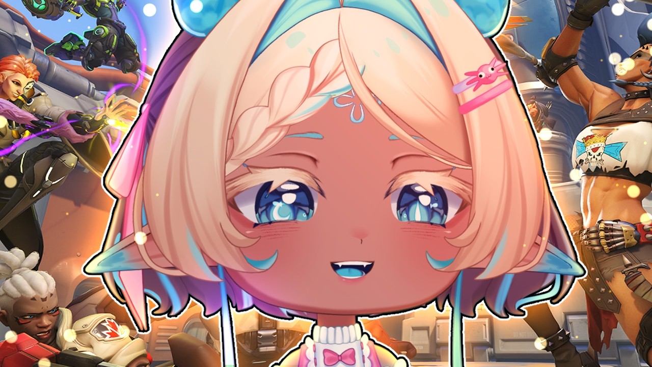 Jogando OVERWATCH mas com bonecos que não sei jogar!