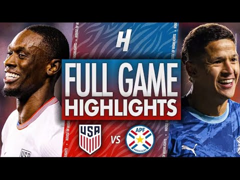 USA vs Paraguay | FIFA World Cup 2026 - All Goals & Full Highlights #football #amiron #friendly 