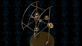 296  Compound Pendulum Mechanism 3D Model