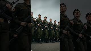 Discipline, Power, Beauty — Russian Military Women Parade