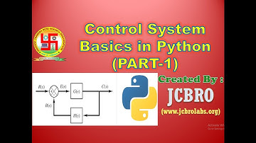 Control System using Python (Part - 1)