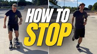 How to Stop on a Skateboard Safely (3 Easy Ways)