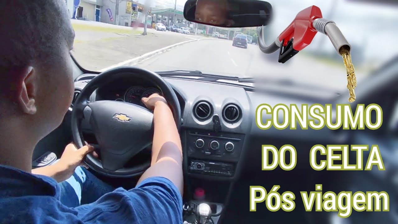 CONSUMO DE COMBUSTÍVEL DO MEU CELTA LT 2014 PÓS VIAGEM - 380 KM RODADOS