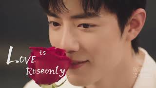 Xiao Zhan Studio: Love is waiting. Love is smell. Love is ROSEONLY.