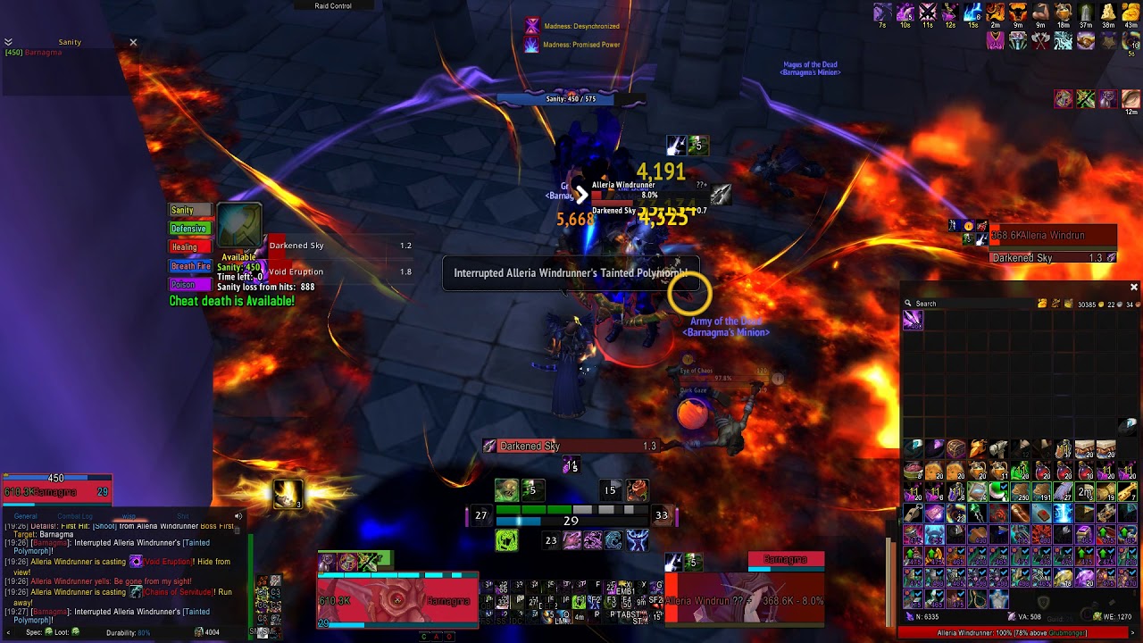 Horrific Vision of Stormwind - 5 masks solo - Unholy Death Knight | No ...