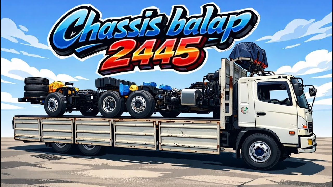 KHUSUS PEMBERANI ‼️DISIAPKAN 2 UNIT 2445 DOUBLE DECKER DIJALUR PANAS 