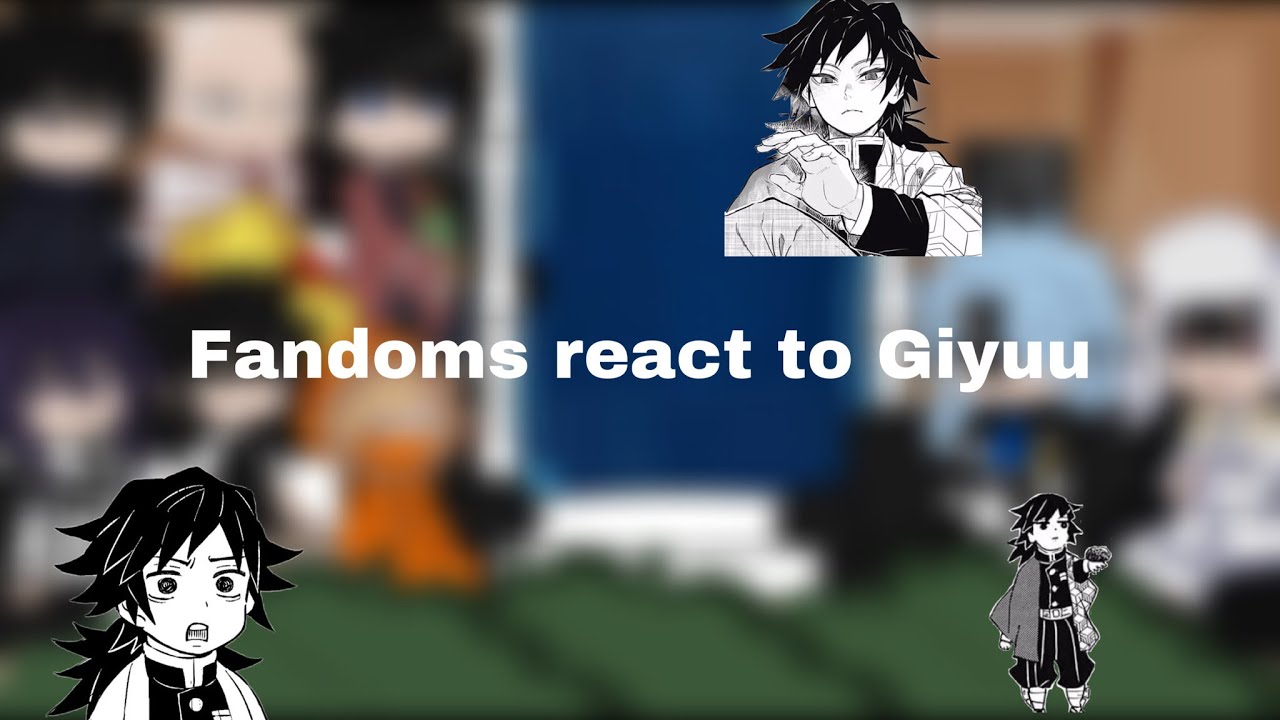 Fandoms react to Giyuu part 2 |Read the description|