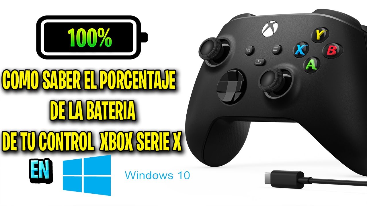 Como ver el porcentaje de la Batería En El Control de Xbox Serie x