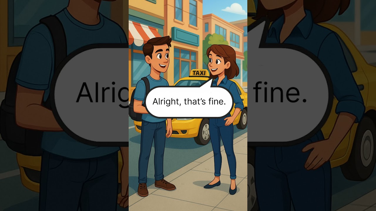 Daily Use Sentences -- Taxi Booking Conversation in Simple English 