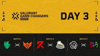 [TH] FLC vs FSU | RIE vs WIWI | SSQ vs SL9 - VALORANT Game Changers Pacific 2026 - Day 3