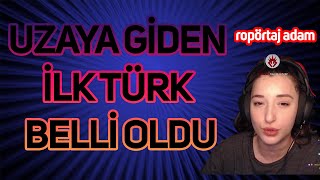 Pqueen - Uzaya Gi̇den İlk Türk Belli̇ Oldu Vi̇deosunu İzli̇yor Ropörtaj Adam