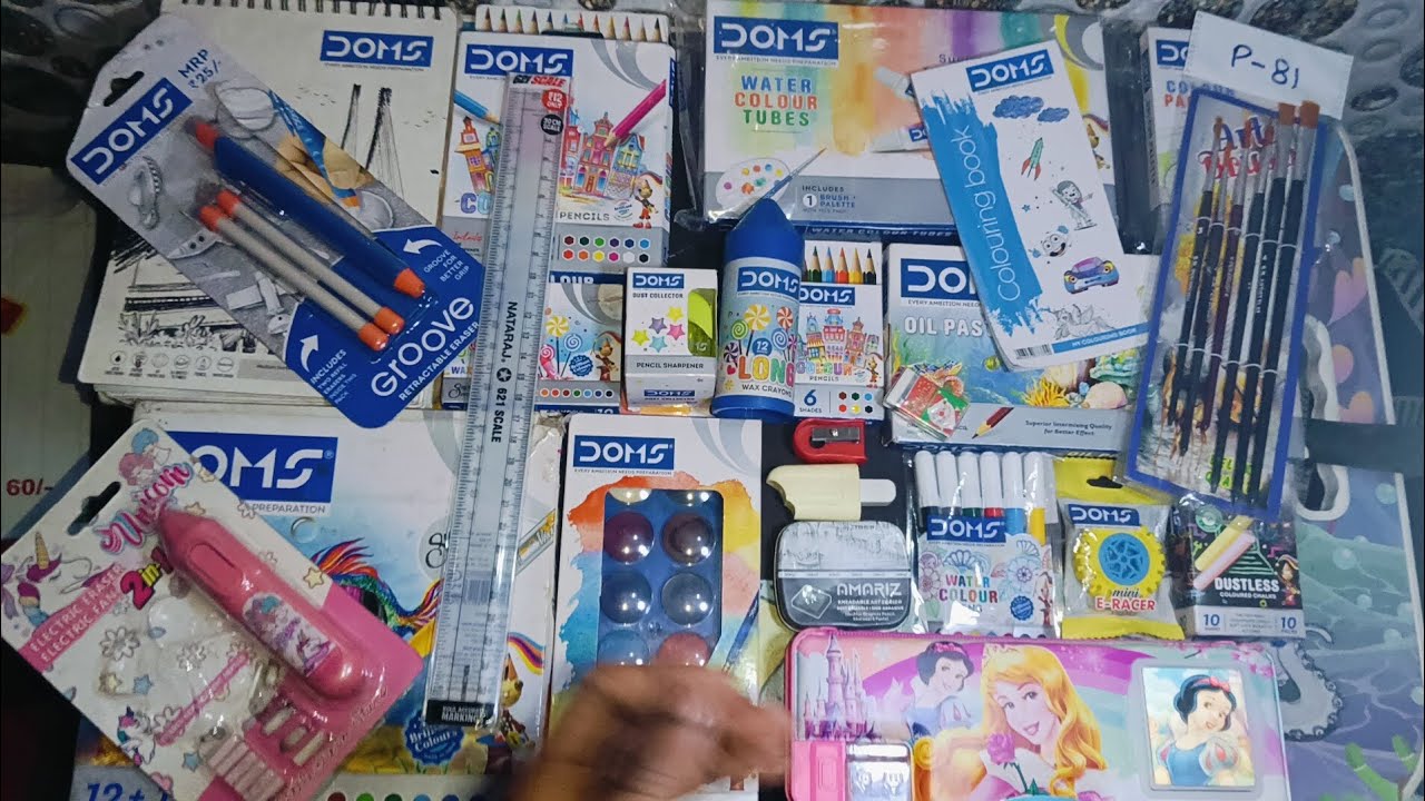 Ultimate DOMS Stationery Collection Unboxing! 😍✨