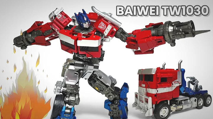 TRANSFORMERS ROTB OPTIMUS PRIME by BAIWEI 🔥🔥🔥 TW1030 | SS-102 KO  #transformation