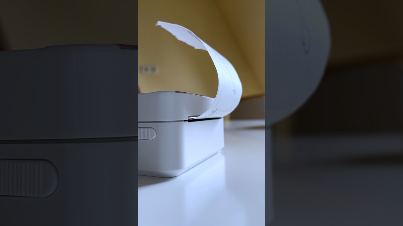 Распаковка мини принтера для учебы 