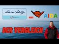 TUI Mein Schiff Oder AIDA Der Vergleich 2024