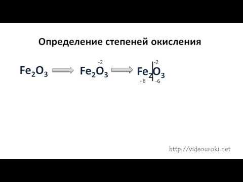 Степень окисления  Бинарные соединения