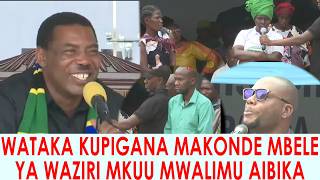 Wataka Kupigana Makonde Mbele Ya Waziri Mkuu Baada Ya Kupeana Talaka Mahakamani