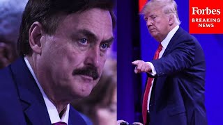 Trump Gives Shout-Out To MyPillow CEO Mike Lindell At NC Rally